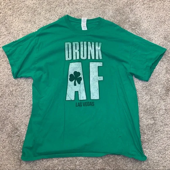 Gildan Green Saint Patricks Day Shirt size XL - Picture 4 of 7